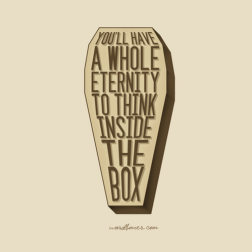 The Box (get this on a tee | get this on a tee in European store | make your own tee with this | get this on a postcard)